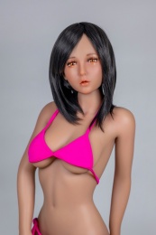 Asako realistic doll 100cm photo