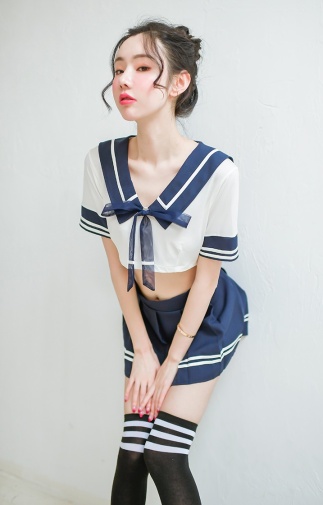 SB - Schoolgirl Uniform - Blue photo