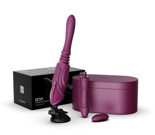 Zalo - Sesh 性愛機器 可遙距控制 - 紫紅色 照片