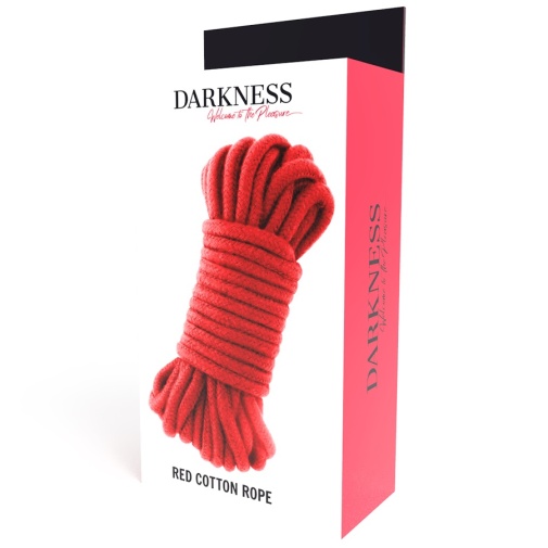 Darkness - Kinbaku Rope 10m - Red photo