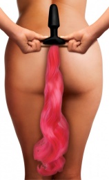 Tailz - Pony Tail Anal Plug - Hot Pink photo