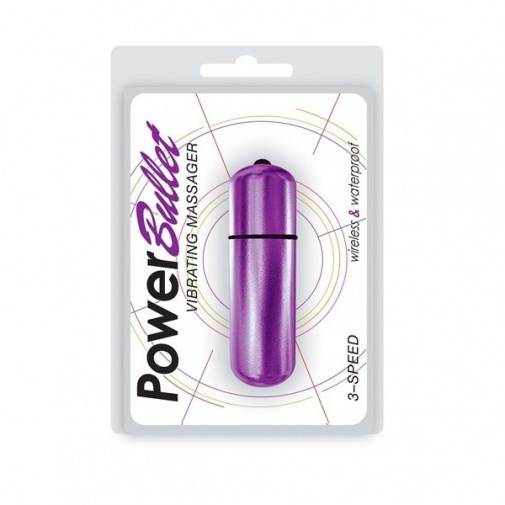 Power Bullet - 3 段速震动器 - 紫色 照片