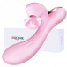Erocome - 海豚座 陰蒂刺激按摩棒 - 粉紅色 照片-16
