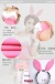 SB - Rabbit Costume with Stockings S130-1 - Pink photo-7