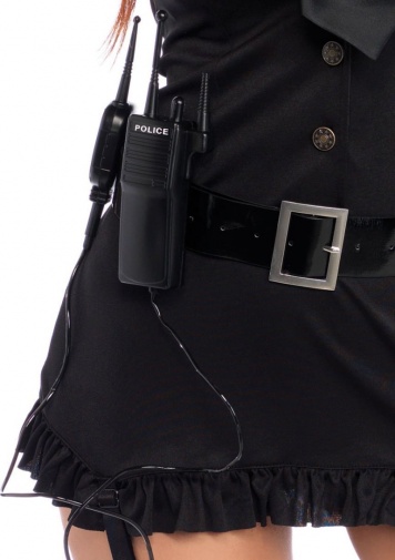 Leg Avenue - Dirty Cop Costume - Black - S/M photo