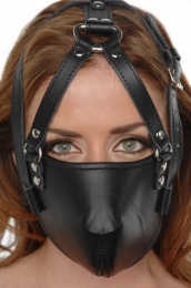 Strict Leather - 馬具式面罩 - 黑色 照片