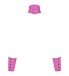 Obsessive - Lollypopy Collar w Cuffs - Pink photo-4
