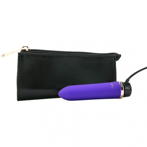 FOH - 充電式子彈震動器 - 紫色 照片