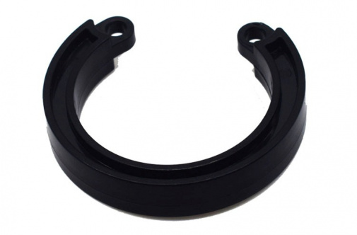 FAAK - Long Whale Chastity Cage - Black photo