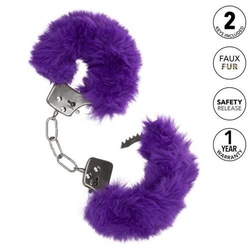 CEN - Ultra Fluffy Furry Cuffs - Purple photo