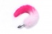 MT - Anal Plug S-size with Artificial wool tail - Pink photo-3