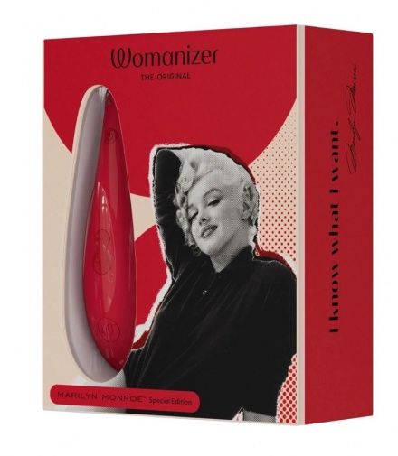 Womanizer - 玛丽莲·梦露 经典第2代 阴蒂吸啜器 - 夕阳红 照片