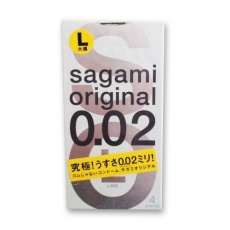 Sagami - Original 0.02 L-size 4's Pack photo