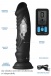 Zeus Electrosex - E-Stim Pro 5X 遙控電擊震動仿真陽具 - 黑色 照片-5