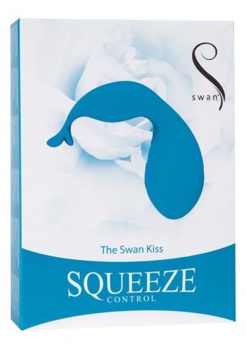 Swan - Squeeze The Swan Kiss 震动器 - 天蓝色 照片