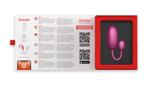 Oninder - Tokio App Controlled Vibro Egg - Pink photo