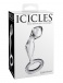 Icicles - 玻璃后庭按摩器46号 - 透明 照片-4