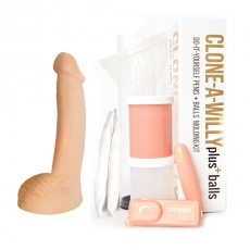 Clone A Willy - Kit Including Balls - Nude photo