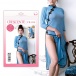 Crescente - 中式旗袍 CR_036 M - 藍色 照片-10