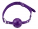 MT - 荔枝果纹连内层绒毛束缚套装 - 紫色 照片-6
