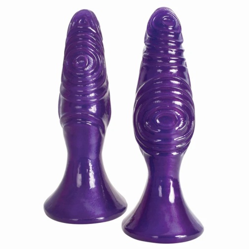 Royal Hiney - Pawns Anal Plugs Set - Purple photo