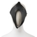 MT - 口鼻開放式奴隸面罩 - 黑色 照片-2