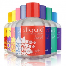 Sliquid - Naturals Swirl 青苹果味可食用润滑剂 - 125ml 照片