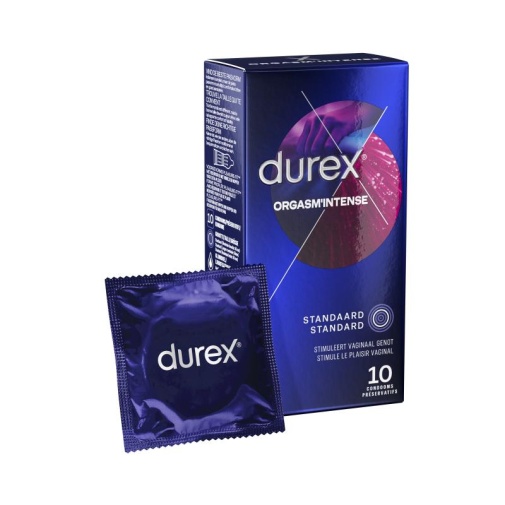 Durex - Intense Orgasmic Condoms 10's Pack photo