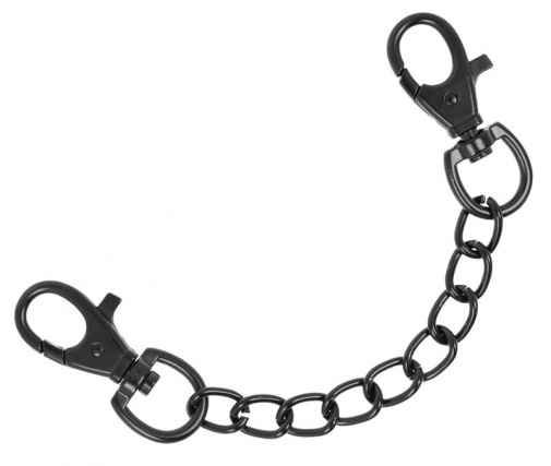 Fetish Submissive - Vegan Leather Handcuffs - Skin photo