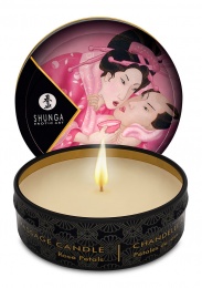 Shunga - Aphrodisia Massage Candle Rose Petals - 30ml photo