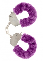 ToyJoy - Furry Fun Cuffs - Purple photo