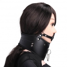 MT - Collar with Open Mouth Gag photo