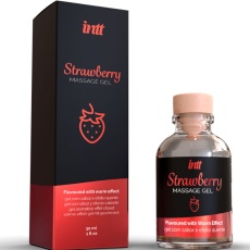INTT - Strawberry Hot Effect Massage Gel - 30ml photo