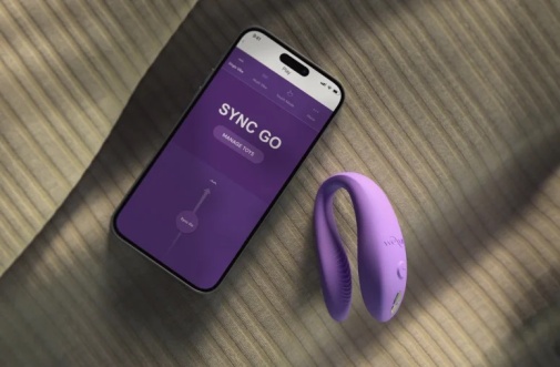 We-Vibe - Sync Go 情侶共用震動器 - 淺紫色 照片
