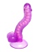 A-Toys - Celiam 彈性可彎曲仿真陽具 20.5cm - 紫色 照片-4