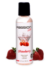 Passion - Licks Strawberry Water-Based Lube - 59ml photo