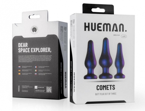 Hueman - 彗星 后庭塞套装 - 紫色 照片