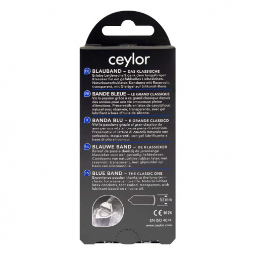 Ceylor - 藍帶乳膠避孕套 12個裝 照片