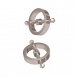 Chisa - Spring Metal Nipple Clamps - Silver photo