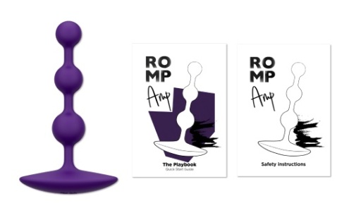 Romp - Amp 肛门珠 - 紫色 照片