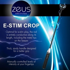 Zeus Electrosex - E-Stim Crop - Black 照片