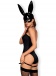Obsessive - Bunny Costume - Black - L/XL photo-2