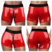 Lovetoy - Chic Strap-On Shorts - Red - L/XL photo-4