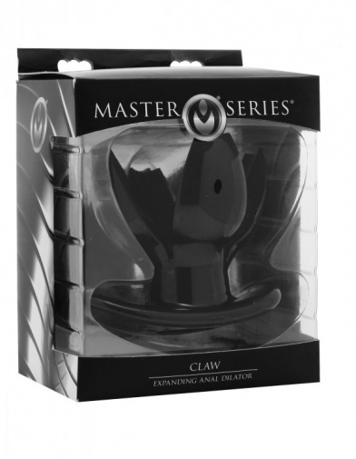 Master Series - Claw Expanding Anal Dilator - Black photo