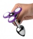 Frisky - Light Up Fidget Spinner Anal Plug - Purple photo-3