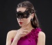 SB - Lace Cat Eye Mask - Black photo-3