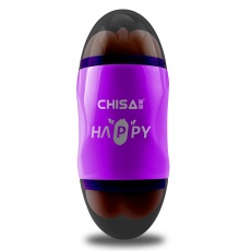 Chisa - Happy Cup 阴道连后庭双穴飞机杯 - 紫色 照片