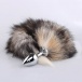 MT - Anal Plug S-size with Red fur tail photo-3