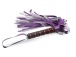 Toynary - SM22 Leather Flogger Whip - Purple photo-2