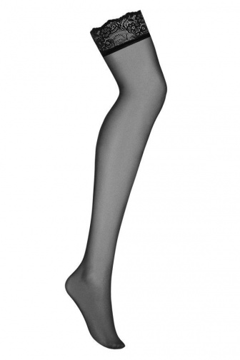Obsessive - Amallie Stockings - Black - S/M photo